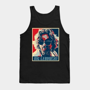 Big Lebowski Poster Pop Art Tank Top